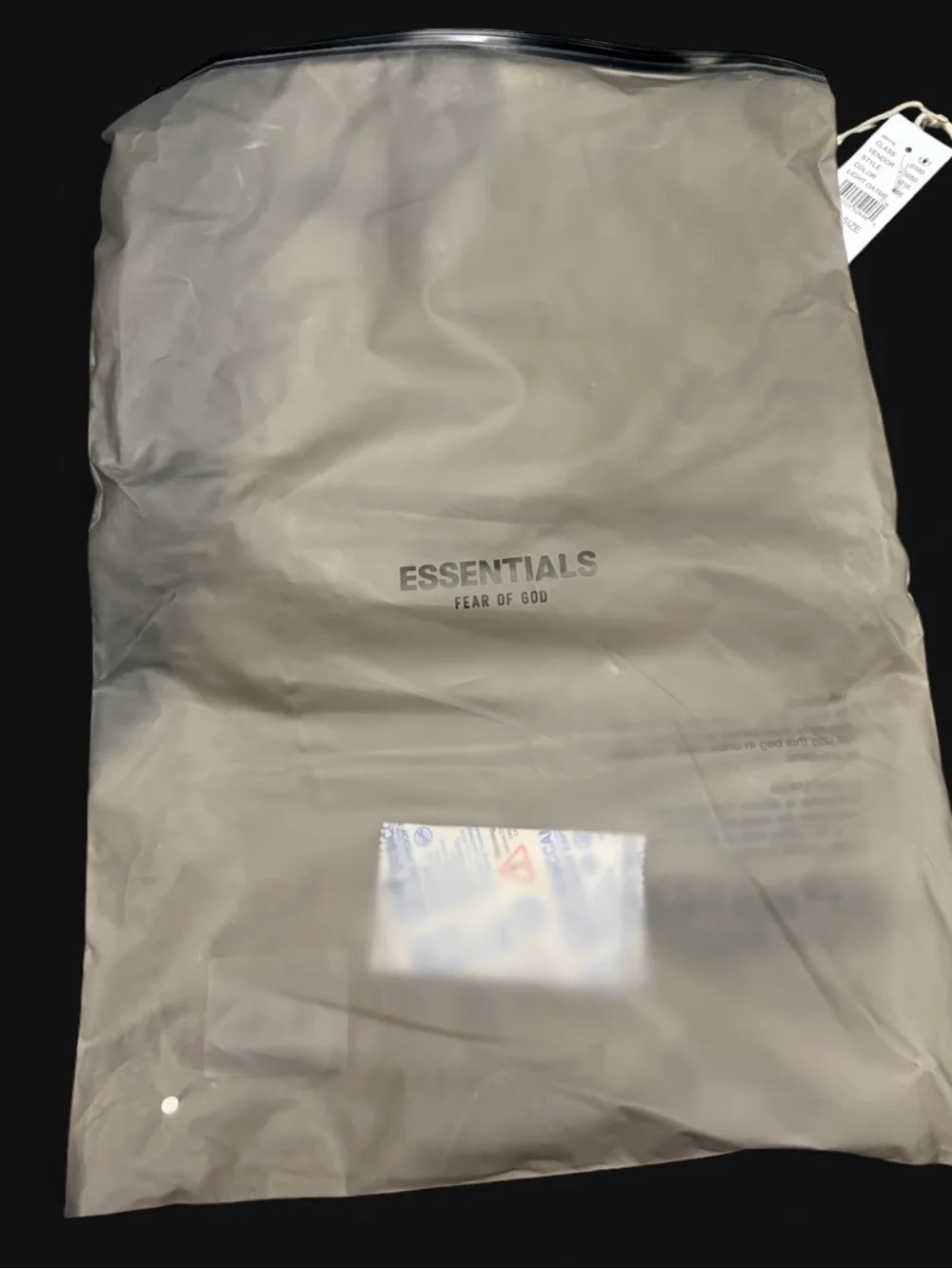 Fear of God ESSENTIALS Cream Drawstring Sweat Shorts